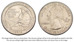 UNITED STATES OF AMERICA 1/4 dollar 2016P / Cumberland Gap / Kentucky / XF