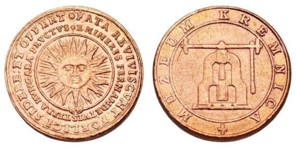 SLOVAKIA Kremnica Museum token XF