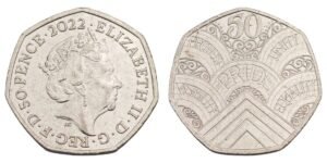 GREAT BRITAIN 50 pence 2022 / 50th Anniversary of Pride UK / XF