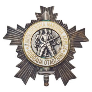 YUGOSLAVIA Order of People's Army with Silver Star, 3rd class