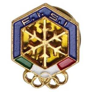 ITALY FISI - Italian Federation of Winter Sports / Olympic team / vintage badge