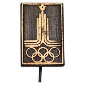 RUSSIA USSR 1980 Moscow Olympic Games / vintage pin