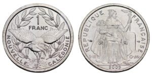 NEW CALEDONIA 1 franc 2009 UNC