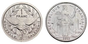 NEW CALEDONIA 1 franc 2009 UNC