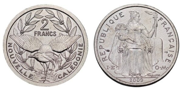 NEW CALEDONIA 1 franc 2009 UNC