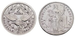 NEW CALEDONIA 1 franc 2009 UNC