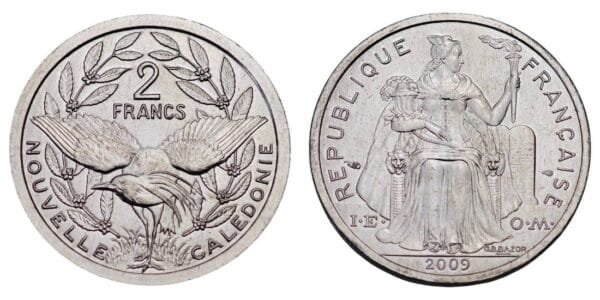 NEW CALEDONIA 1 franc 2009 UNC