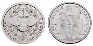 NEW CALEDONIA 1 franc 2009 UNC