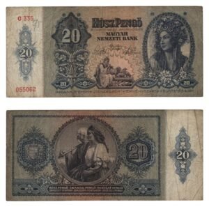 HUNGARY 20 pengo 1941 VF-