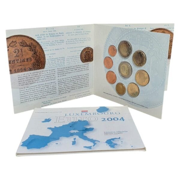 LUXEMBOURG 2004 official euro mint set