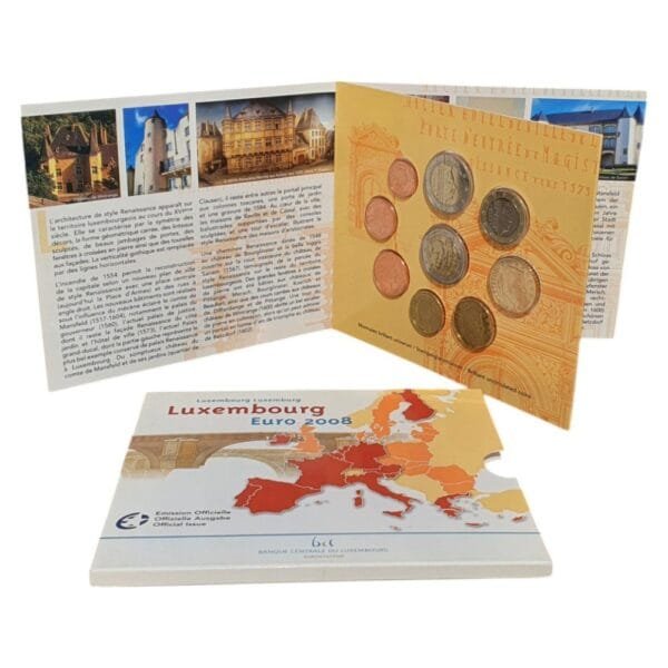 LUXEMBOURG 2008 official euro mint set