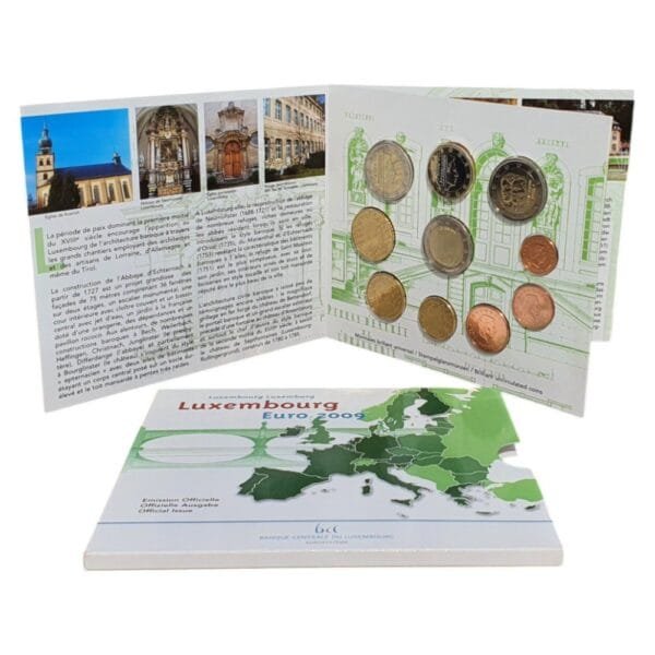 LUXEMBOURG 2009 official euro mint set
