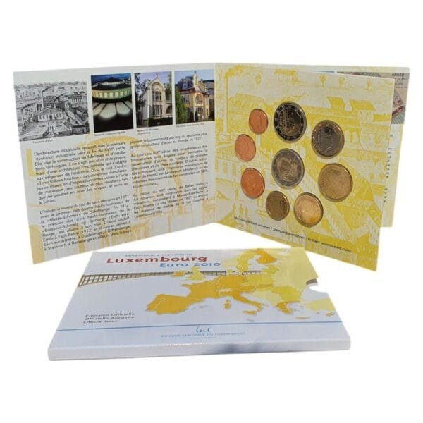 LUXEMBOURG 2010 official euro mint set