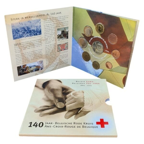 BELGIUM 2004 official euro mint set