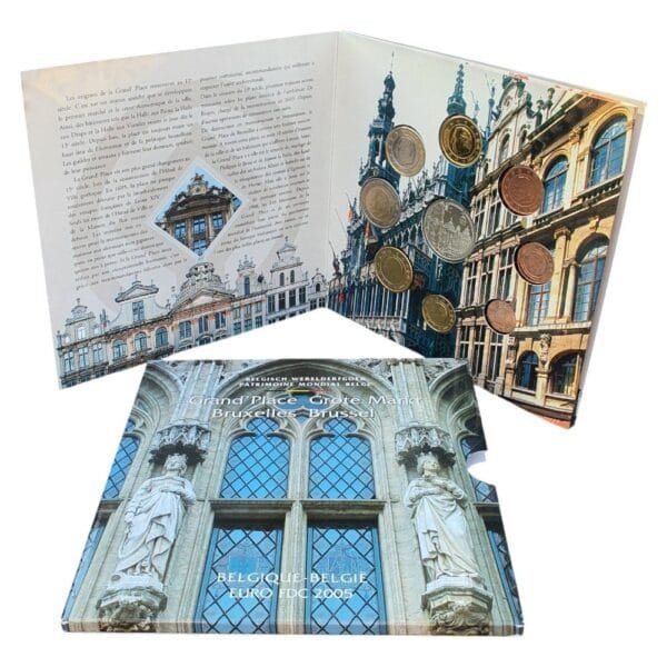 BELGIUM 2005 official euro mint set