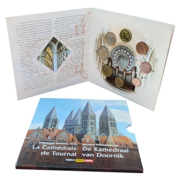 BELGIUM 2009 official euro mint set