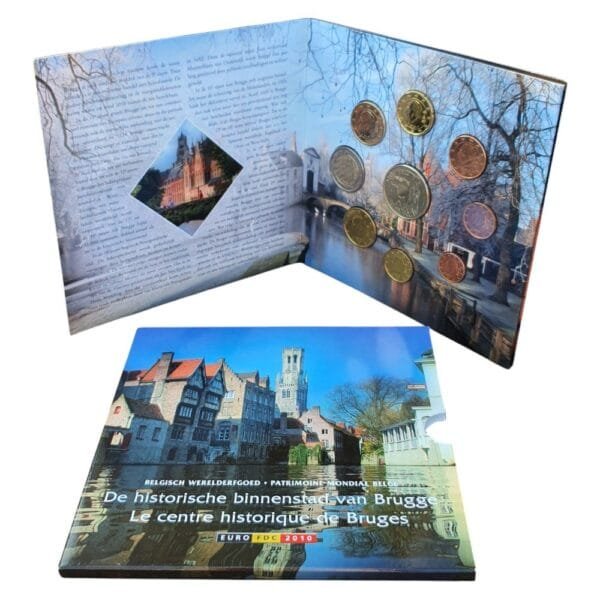 BELGIUM 2010 official euro mint set