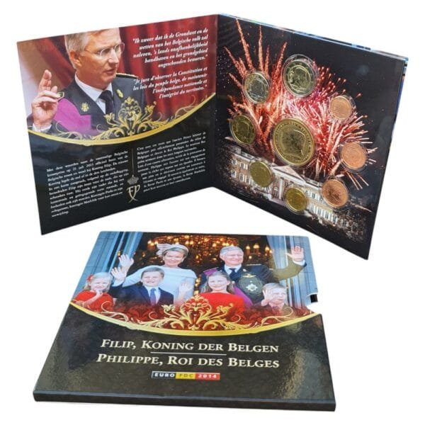BELGIUM 2014 official euro mint set