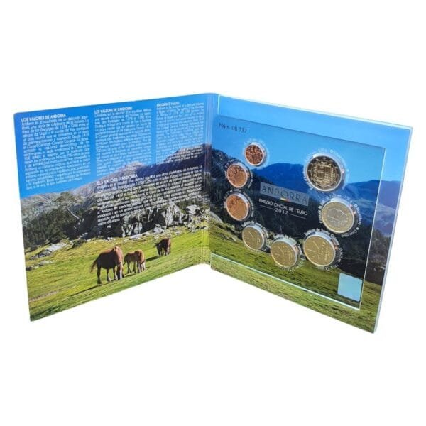 ANDORRA 2017 official euro mint set