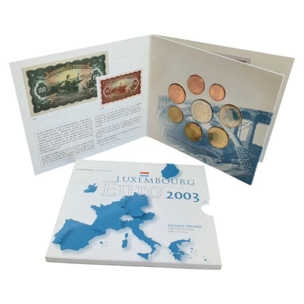 LUXEMBOURG 2003 official euro mint set