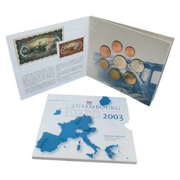 LUXEMBOURG 2003 official euro mint set