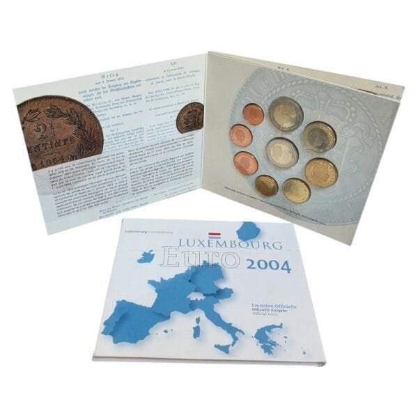LUXEMBOURG 2004 official euro mint set