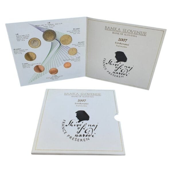 SLOVENIA 2007 official euro mint set