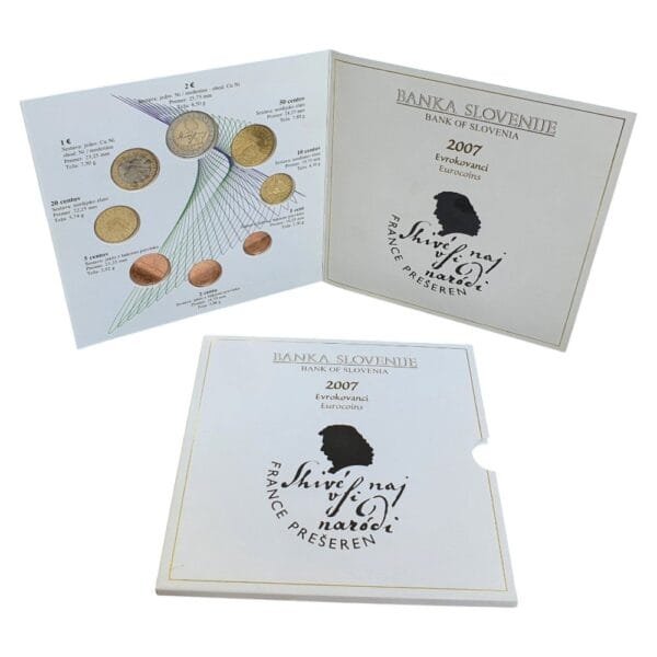 SLOVENIA 2007 official euro mint set