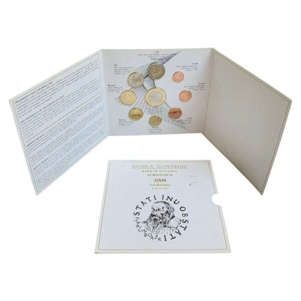 SLOVENIA 2008 official euro mint set