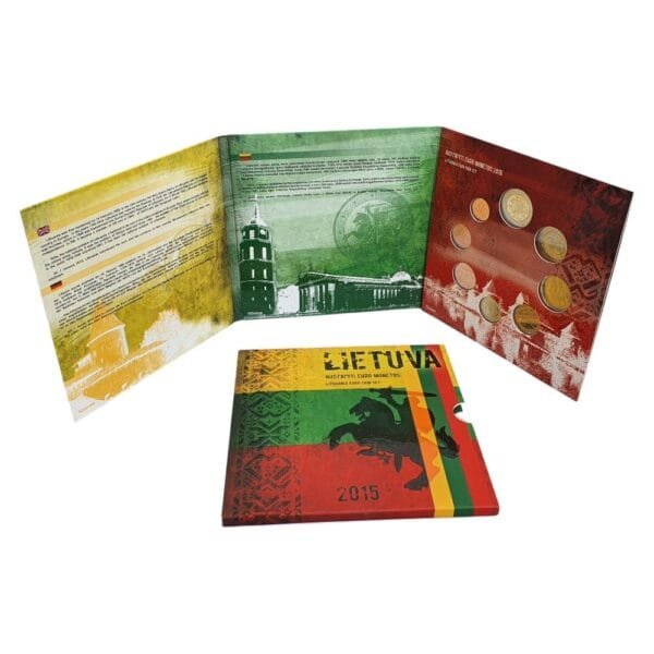LITHUANIA 2015 official euro mint set