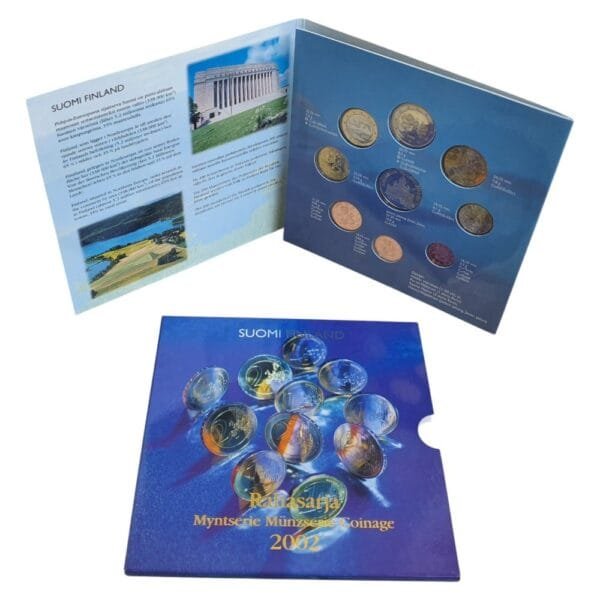 FINLAND 2002 official euro mint set