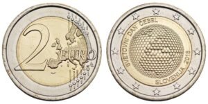 SLOVENIA 2 euro 2018 / World Bee Day / UNC