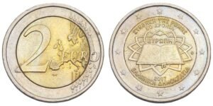 GREECE 2 euro 2007 / Treaty of Rome / XF-