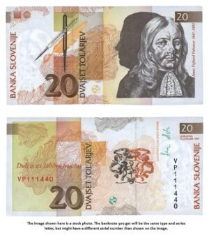SLOVENIA 20 tolarjev 1992 UNC