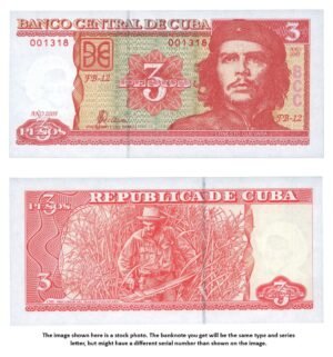 CUBA 3 pesos 2005 / Che Guevara / UNC