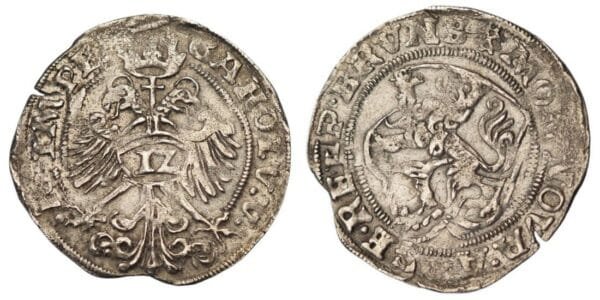 GERMANY 1 doppel schilling 1563 / Braunschweig / Silver / VF-