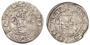 GERMANY 3 kreuzer 1612 / Regensburg / Silver / VF-