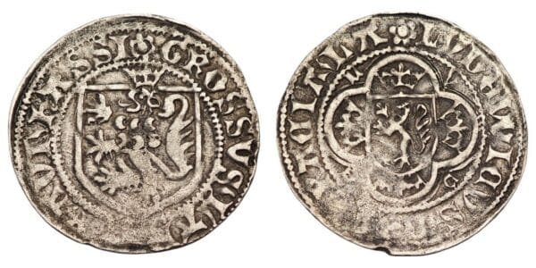 GERMANY 1 groschen 1534 / Goslar / Silver / VF-