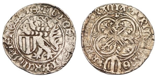 GERMANY 1 groschen 1541 / Goslar / Silver / VF