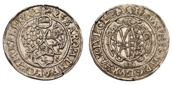 GERMANY 1/24 thaler 1625 / Saxony-Albertine / Silver / VF+