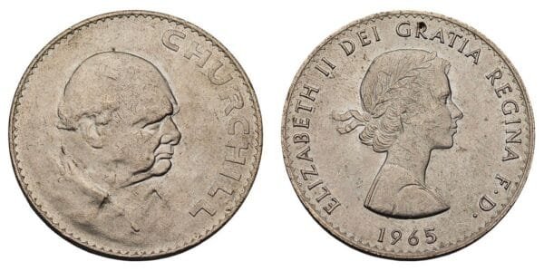 GREAT BRITAIN 1 crown 1965 / Winston Churchill / XF