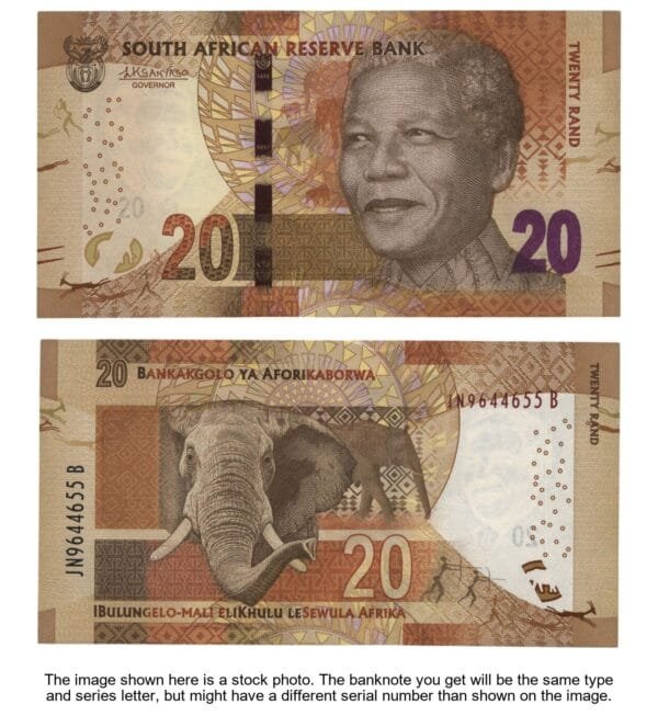 SOUTH AFRICA 20 rand 2015 UNC
