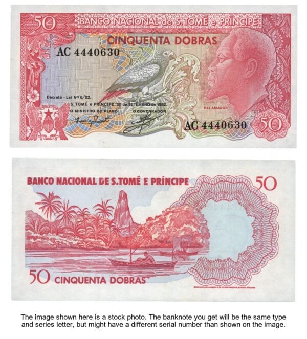 SAO TOME AND PRINCIPE 50 dobras 1982 UNC