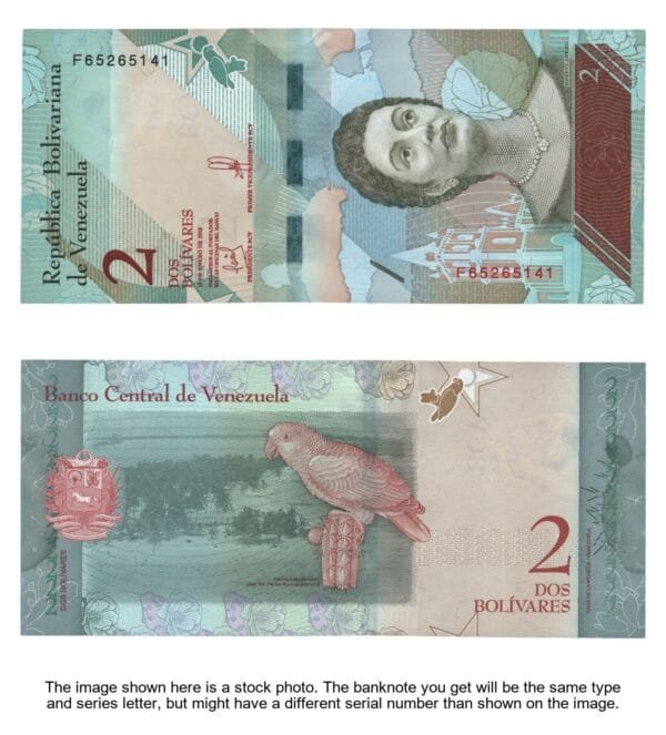 VENEZUELA 2 bolívares 2018 UNC