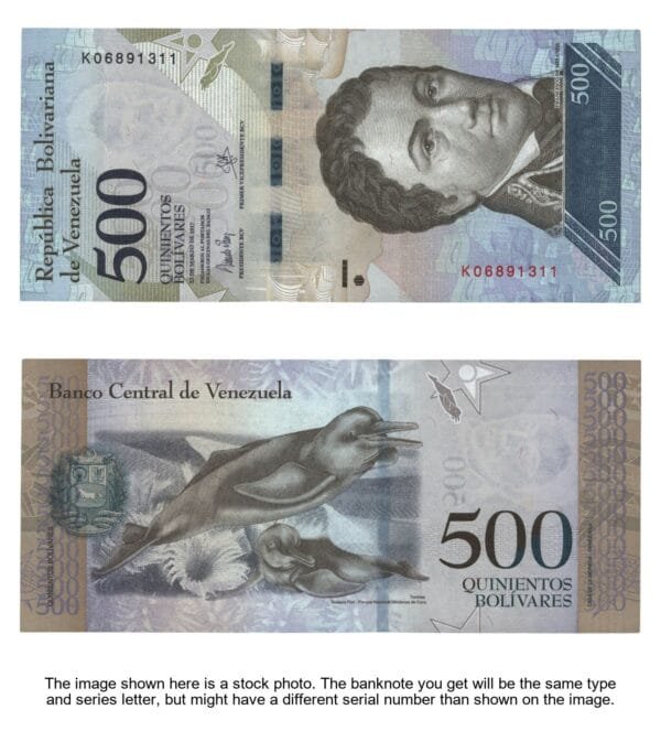 VENEZUELA 500 bolívares 2017 UNC