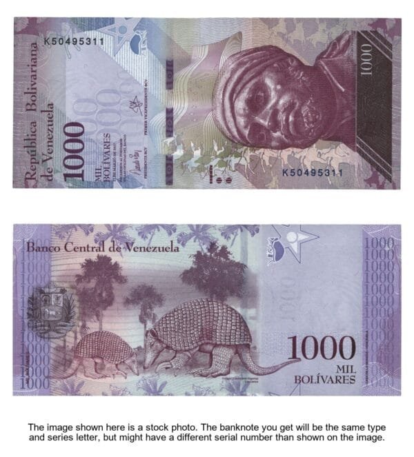 VENEZUELA 1000 bolívares 2017 UNC