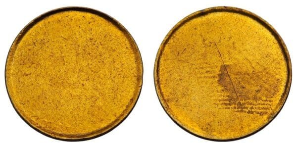 YUGOSLAVIA 10 para 1965-1981 / 3.02 g / 20.75 mm / coin blank / VF