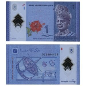 MALAYSIA 1 ringgit ND / Polymer plastic / UNC