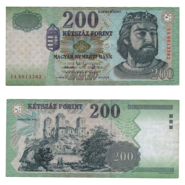 HUNGARY 200 forint 2006 VF