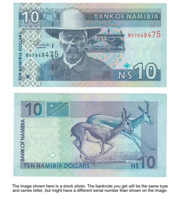 NAMIBIA 10 dollars ND(2001) UNC